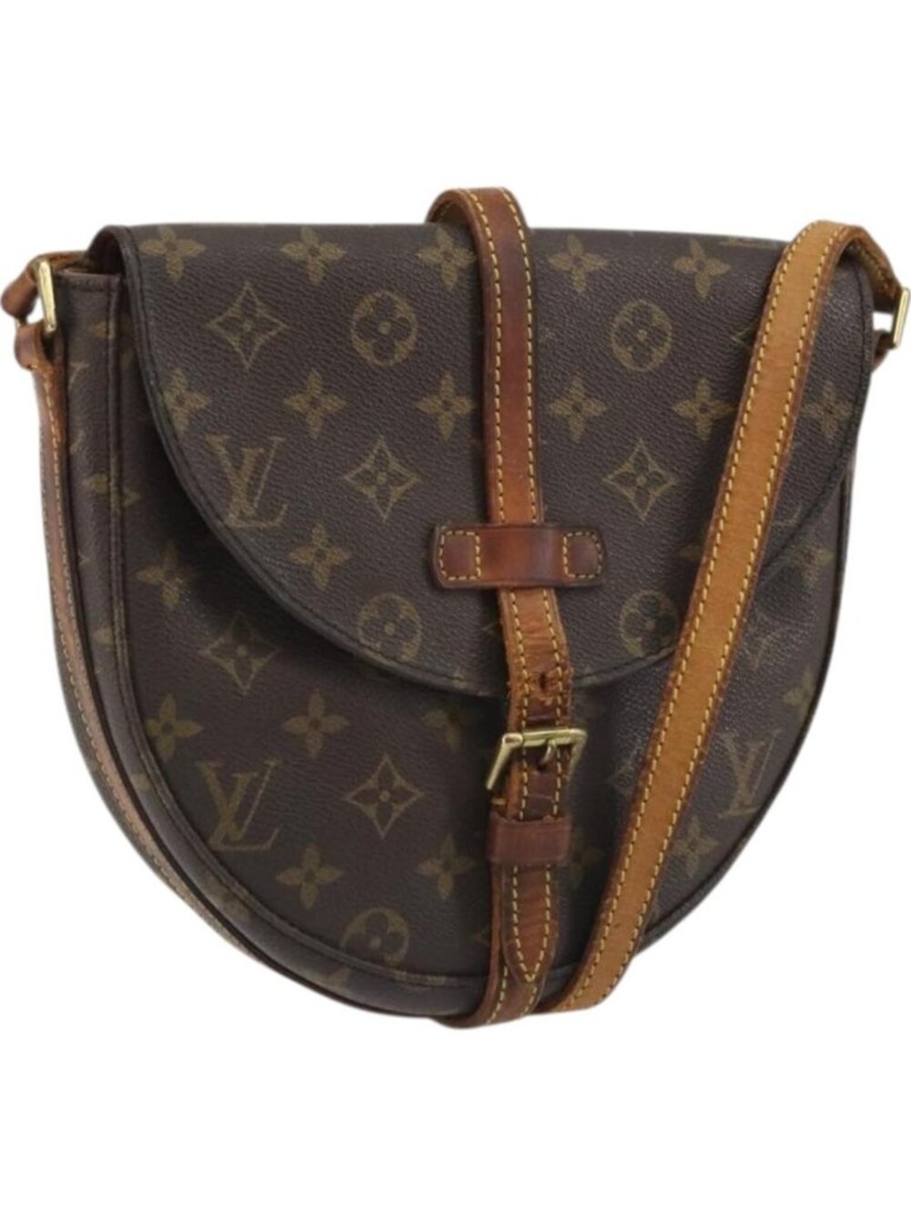 LOUIS VUITTON Monogram Chantilly MM Shoulder Bag M51233
